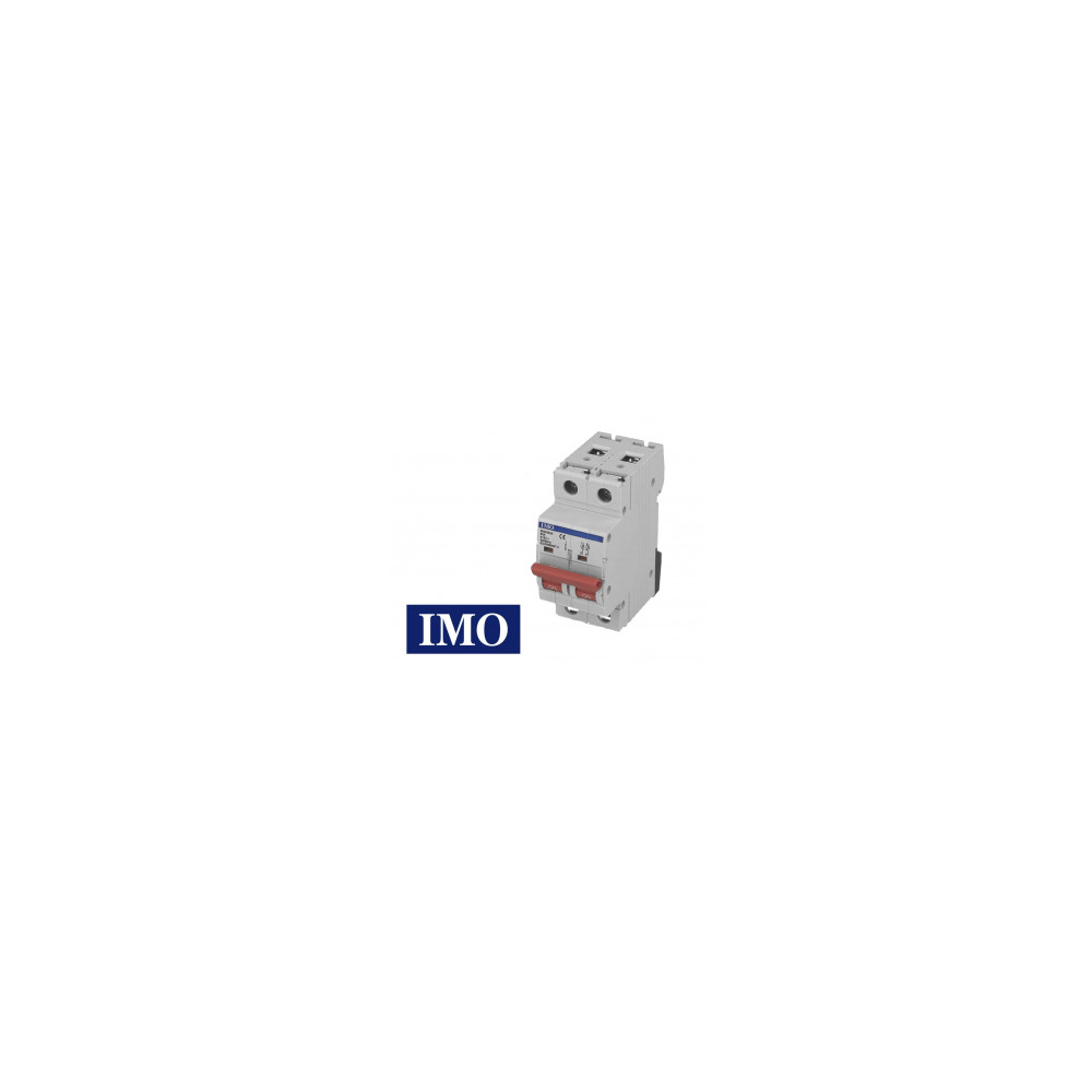 Interrupteur sectionneur 2 pôles 63A IMO | THERM ELEC Interrupteur sectionneur 2 pôles 63A IMO | THERM ELEC